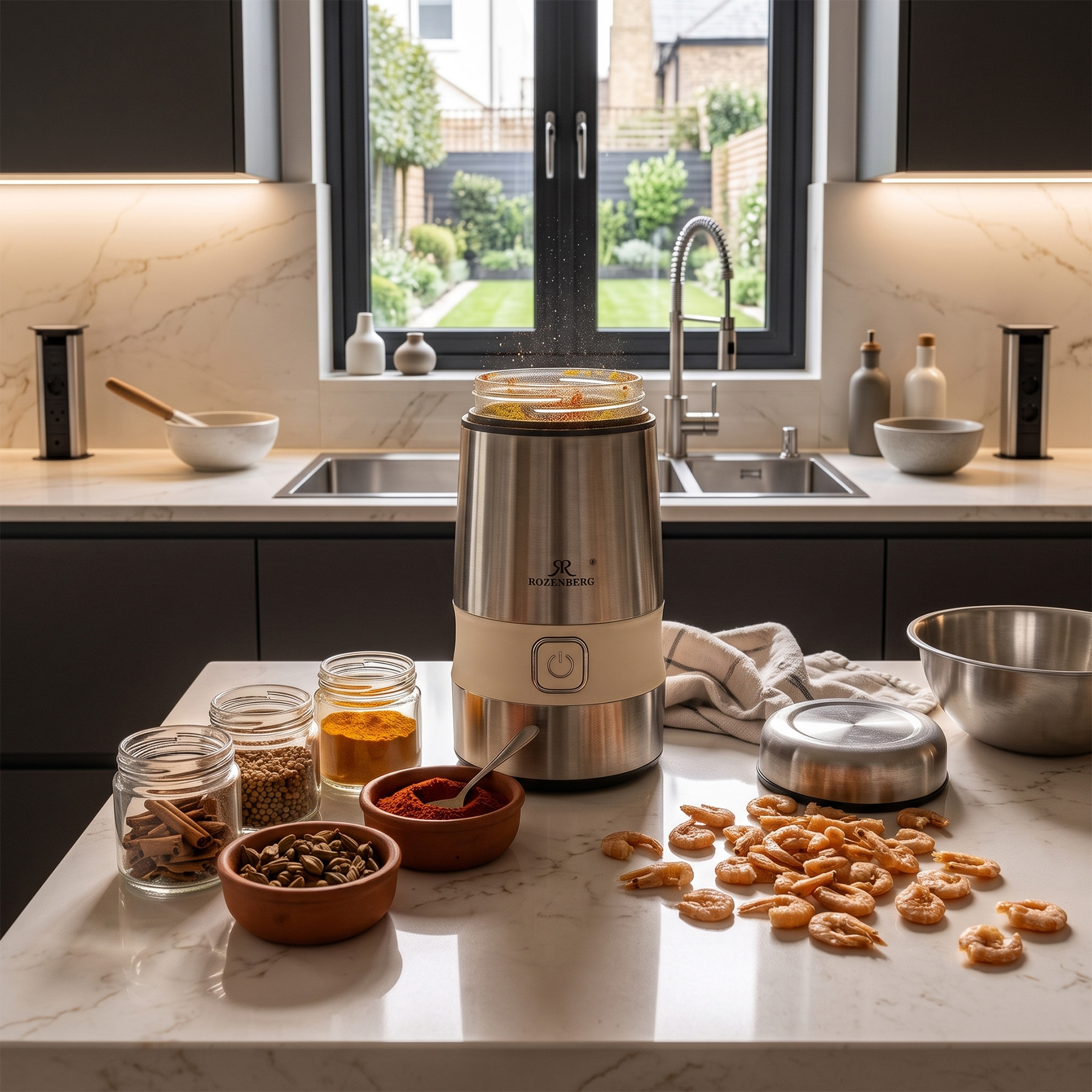 ROZENBERG MINI MOULIN INOX 200G — photo 3